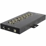 StarTech čierna / Adaptér USB na sériový Port (RS232) / 8 portov / USB 2.0 (ICUSB234858I)
