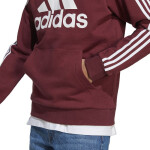 Adidas Big Logo 3 Stripes FL Hoody M H47057 Mikina S