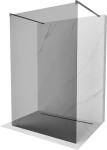 MEXEN/S - Kyoto samostatne stojaca sprchová zástena 110 x 200, grafit 8 mm, grafit metal 800-110-002-95-40