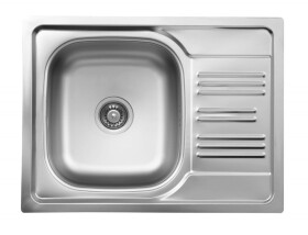 DEANTE DEANTE - Xylo nerez dekor - Nerezový drez, 1 - bowl s odkvapkávačom ZEX_311A