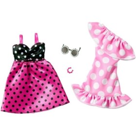 Mattel Barbie Oblečenie 2 oblečky a 2 doplnky pre bábiku