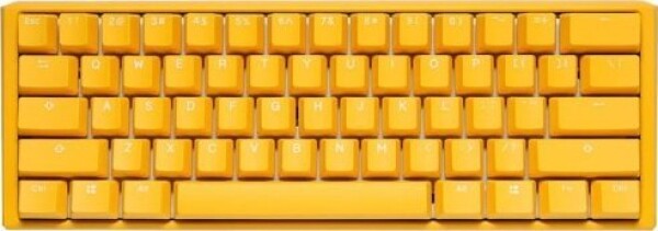 Ducky One 3 Yellow Mini Gaming Keyboard, RGB LED - MX-Black (US)
