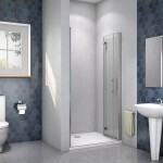 H K - Sprchové dvere SOLO B8 80, zalamovacie 79-81 x 185 cm SE-SOLOB880SET