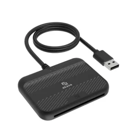 Akasa externá čítačka SMART kariet - eID a eObčanka (AK-CR-14BK)