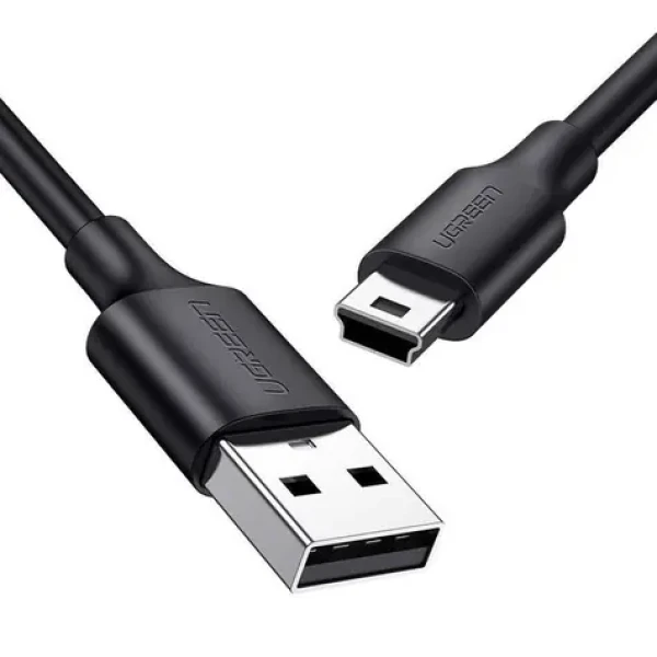 Ugreen kábel USB-mini USB 1.5m čierna / 480 Mbps (10385)