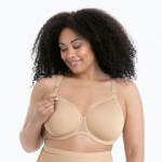 Podprsenka na dojčenie Miss Anita s kosticami a vystuženými košíčkami 5010 Desert - Anita Maternity 753 desert 90E