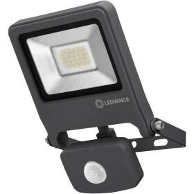 OSRAM LED Endura Flood Sensor 230V 20W 830 DG sivá / vonkajšie svietidlo / 1700lm / 3000K / 25000h / A++ / hliník / IP44 (4058075239500)