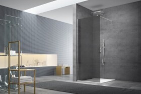 Sprchová zástena Walk-in 140 cm SAT SIKOWI140KS SIKOWI140KS
