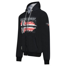 Geografické Nórsko Mikina Grusty DB 100 M WZ3083H/GN-Black pánske 2XL