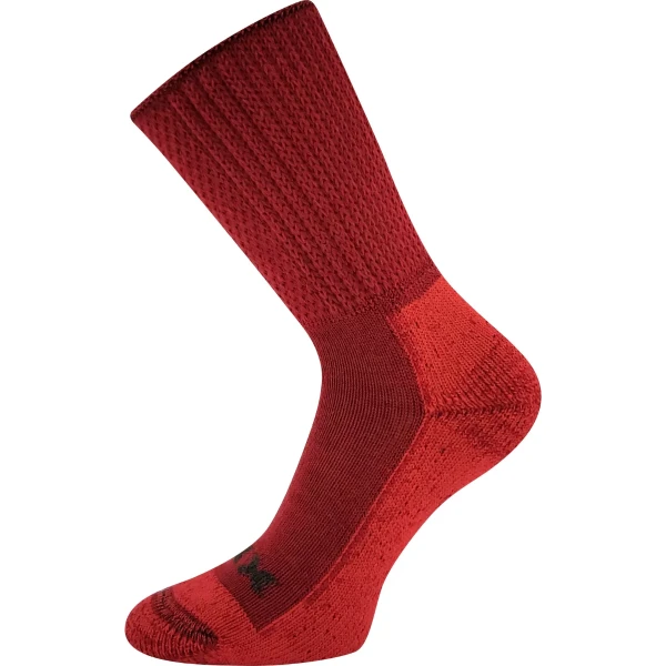 VOXX® ponožky Vaasa burgundy 1 pár 35-38 120689