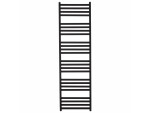 CERANO - Kúpeľňový radiátor Fulgiduson - bočné pripojenie - 765W - čierna matná - 1800x530 mm CER-18050BD