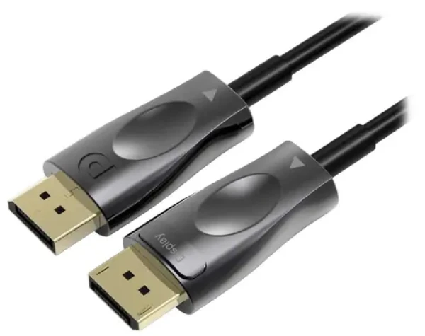 PremiumCord DisplayPort 1.4 Optický 15m / Kábel / M/M / 8K / pozlátené konektory (kport6-15)