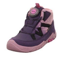 Dievčenské celoročné barefoot topánky TRACE Purple/ Pink GTX Superfit 1-006040-8500 - 29