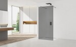 Sprchová zástena Walk-in 110 cm SAT vo farbe profilu Gun metal SATBWI110KSZAVGM SATBWI110KSZAVGM