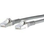 Metz Connect 1308453033-E RJ45 sieťové káble, prepojovacie káble CAT 6A S/FTP 3.00 m sivá s ochranou 1 ks; 1308453033-E