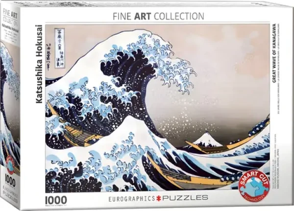 EUROGRAPHICS Puzzle Veľká vlna Kanagawa