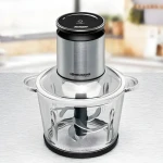 Rommelsbacher MZ 800 nerez/čierna / Sekáčik / 800 W / 2,7 l / 22 rýchlostí (MZ 800)
