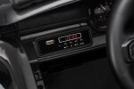 Mamido Mamido Elektrické autíčko Dodge Ram čierne s majákmi 4x4 | 12V10Ah