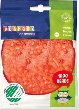PLAYBOX Zažehľovacie korálky oranžové
