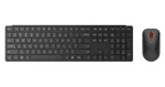 Lenovo Multi-Mode Pro Combo 6000 čierna / Klávesnica a myš / Bezdrôtová / Bluetooth 5.4 / US layout (4X31S04848)