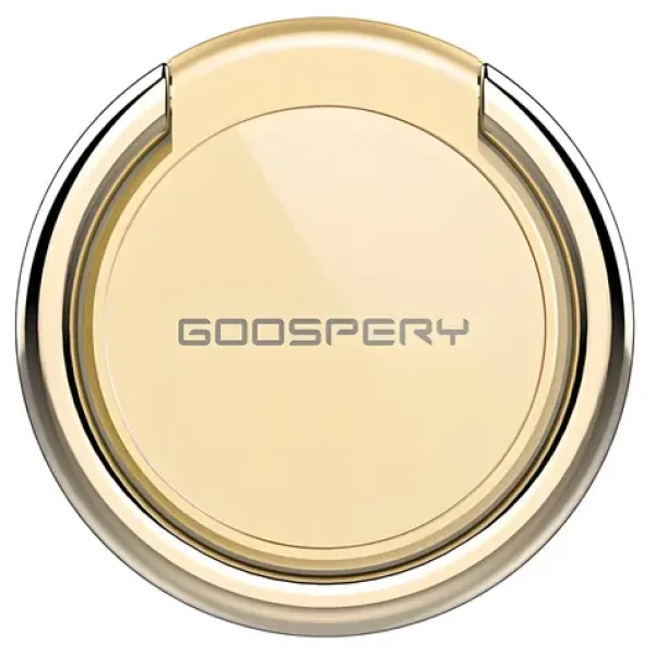 Mercury Ring zlatá / Držiak / Prstenový úchyt na prst / 360° otočný / univerzálny