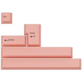 GMK Prídavný Kit ružová / ABS-Keycaps / Double-Shot / pre ISO ANSI (FPTK5052)