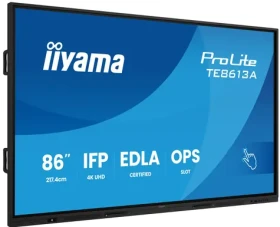 86" iiyama TE8613A-B2AG:IPS,4K,40P,USB-C,EDLA (TE8613A-B2AG)