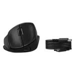 HP 725M Capacitor Tilt Ergonomic Mouse čierna / bezdrôtová myš / USB / 6000 DPI (BH0Z5AA#ABB)