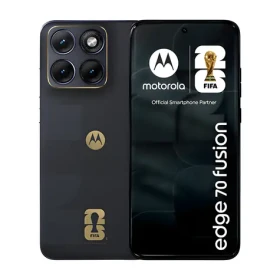 Motorola EDGE 70 Fusion čierna / Telefón / 8 +256GB / 5G / 6,78 "AMOLED 144Hz / + Buds WORLD Cup Edition (99937616)