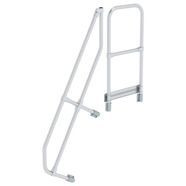 MUNK Günzburger Steigtechnik 600585 Munk Druhé madlo na schody s plošinou 60° 5 schodov 1 ks; 600585