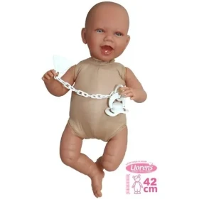 Llorens 740S NEW BORN 2 v 1 - realistická bábika bábätko so zvukmi a mäkkým látkovým telom - 42 cm