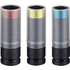 TOOLCRAFT sada silových nástrčných kľúčov , 1/2 (12.5 mm), 3-dielna, TO-5041014; TO-5041014