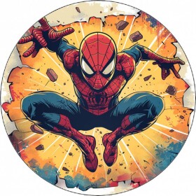 Jedlý papier skákajúci Spider-Man 19,5 cm - Pictu Hap - Pictu Hap