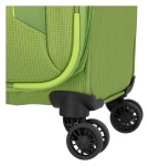 Malý textilný kufor Travelite Corsiica S Fresh Green
