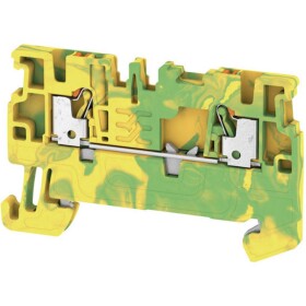 Weidmüller 1552680000 svorka ochranného vodiča 3.5 mm pružinová svorka zelená, žltá 50 ks; 1552680000