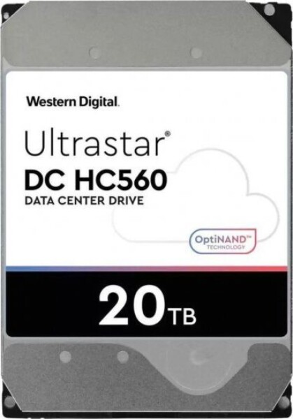 WD Ultrastar DC HC560 20TB 3.5'' SAS-3 (12Gb/s) (0F38651)