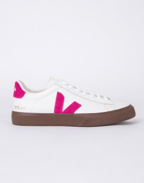 Veja Campo Leather WHITE_PINK_BARK 39