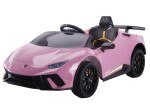 Mamido Detské elektrické autíčko Lamborghini Huracan 4x4 ružové