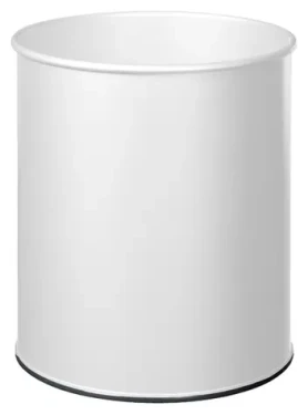 Rossignol Papea biely / Odpadkový kôš / 30 L / oceľový