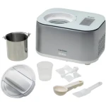 Ariete Gran Gelato 4in1 644 strieborná / Zmrzlinovač / 1 l / kompresor / dotykový displej / 100 W (100002202276)
