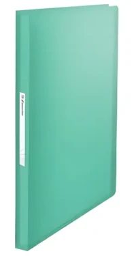 Esselte Colour'Breeze zelená / Katalógová kniha / 80 vreciek / A4 / PP (626238)