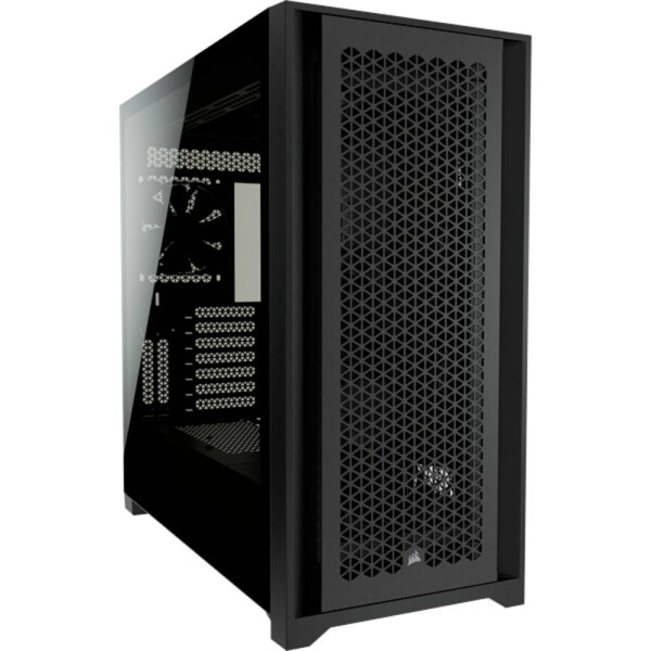 Corsair 5000D Airflow čierna / E-ATX / 2x USB 3.2 / USB-C / 2x 120mm / bez zdroja / priehľadná bočnica (CC-9011210-WW)