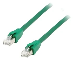 Equip Cat8.1 zelená / Patch kábel / S/FTP / 5 m / 2x RJ-45 / LSZH (608044)
