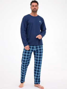 Cornette 124/314 long/r North S-2XL pánske pyžamo tmavě modrá XXL