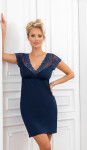 Košeľa Donna Ismena w/r S-2XL tmavě modrá L