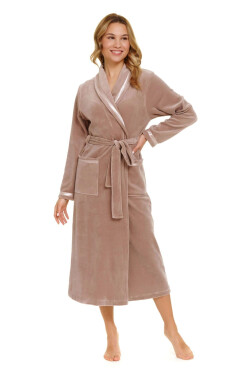 Dámsky župan 1078 beige plus - Doctornap Béžová XXL