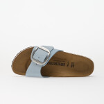 Birkenstock Madrid Big Buckle Nubuck Leather Women Baby Blue 37