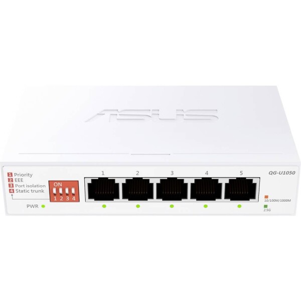Asus QG-U1050 ethernetový switch; 90IG09Z0-MO3B00