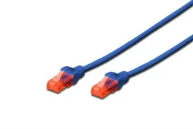 Digitus CAT6 U/UTP modrý / Patch kábel / RJ45 / 0,5 m / AWG 26/7 / LSZH (DK-1617-005/B)
