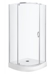 KERRA - Kabína sprchová Splash 80 s vaničkou 16 cm 5907548113849